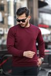 Slim Fit Sweatshirt BORDO