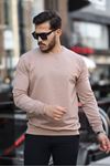 Slim Fit Sweatshirt VİZON