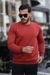 Slim Fit Sweatshirt KİREMİT