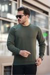 Erkek Oversize Sweatshirt HAKİ